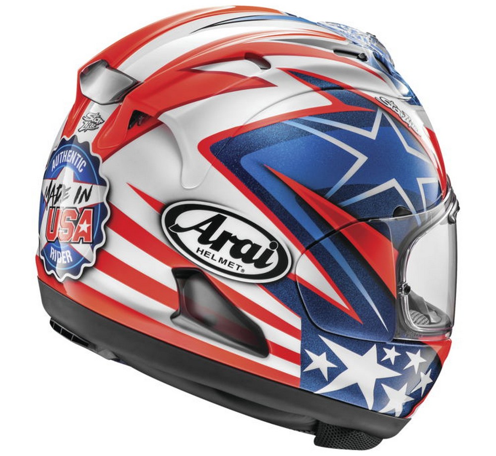 アライRX-7TR5 NICKY CAMO $929.95 Arai Corsair V Limited Edition Nicky GP Camo Full