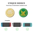 thumbnail image 2 of 4 tapas para los joysticks del Switch/Switch Lite/Switch OLED, cubiertas para los botones analógicos, tapas decorativas para los mandos Joycons, 2 of 7