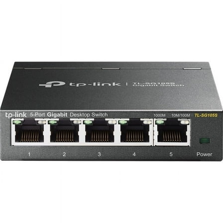 TP-Link 5 Port Gigabit Ethernet Switch 10/100/1000Mbps TLSG105S