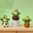thumbnail image 2 of Figuras de rana, regalo de jugador de baloncesto de rana, esta estatua de rana única agrega un toque moderno a su hogar, sala de estar B, 2 of 3