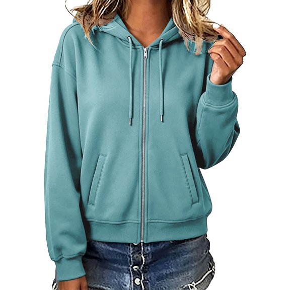 Tumotour Oversized Sweatshirts Hoodies for Women's Drawstring Long Sleeve Pullover Fall Top Athletic Workout Blouses with Pocket