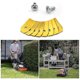 thumbnail image 5 of Paquete de 45 cuchillas de repuesto de acero inoxidable con revestimiento de titanio, accesorios para cortacésped, cuchillas de repuesto compatibles., 5 of 5