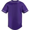 thumbnail image 3 of Men's GameDay Greats  Purple Tarleton State Texans  Lightweight Baseball Jersey, 3 of 4