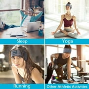 Sleep Headphones Wireless Bluetooth Sports Headphones Headband Earphones with Built-in Speakers for Sleeping, Running, Yoga