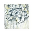 thumbnail image 2 of Marmont Hill Shaded Flowers Floater Framed Painting Print on Canvas, 2 of 4