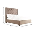 thumbnail image 6 of Lexicon Fairbon Asian Hardwood Full Bed in Brown, 6 of 6