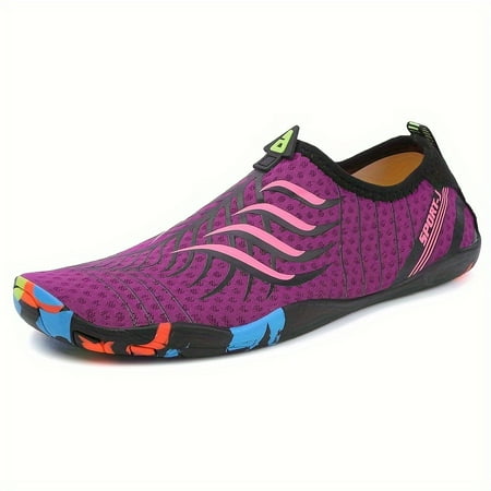 

GUANGZHYZYFUS Breathable Men‘s & Women‘s Mesh Athletic Water Shoes for Quick-Dry Aqua Socks Ideal for Beach Swim Surf Yoga Exercise Biking Hiking - Amphibious Outdoor Sport Sneakers