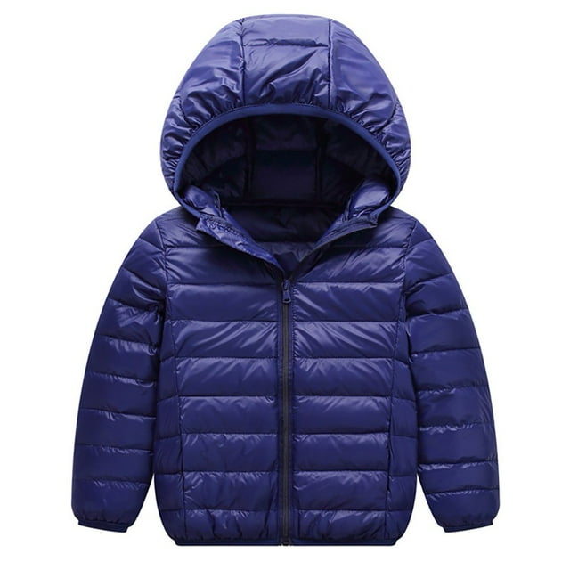 SILVERCELL Veste Chaude en Duvet pour Enfants Garçons Filles Légère à Capuche Doudoune 2-13T