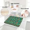 thumbnail image 4 of Green Christmas Drying Mat for Kitchen Counter 18" X 24" Christmas Dish Drying Mat for Kitchen Decor Candy Xmas Drying Mats For Home Counter Drying Mats For Dishes Dish Mat Drying Mat, 4 of 7