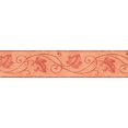 thumbnail image 2 of Wrought Iron Fence Damask Crimson Red Wallpaper Border Retro Design, Roll 15' x 5'', 2 of 3