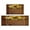 Sunflower Wood Colored-3, variant on Kitchen Rugs and Mats Non Skid Washable Sunflower Pattern Kitchen Mat and Rug Set,Floor Cushion Waterproof Rug,Rubber Backed Area Rugs for Kitchen Laundry