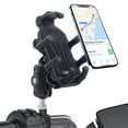 thumbnail image 3 of Montaje De Teléfono Con Vástago De Horquilla Ajustable, Soporte Para Teléfono De Motocicleta Con Amortiguador De Vibración, Agarre Seguro Para, 3 of 7