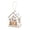 White345, variant on Zynviq Green Interior House Santa and Tree Scene Lighted Wooden House for Christmas Village