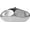 Silver, variant on Shell Shape Acrylic Clutch Trendy Metallic Acrylic Evening Bag Shiny Egg Purses and Handbags for Women Wedding Party