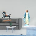 thumbnail image 2 of Figura de caballo,Figura de caballo Escultura animal coleccionable,Adorno de centro de mesa con estatua de caballo de resina,Estatua católica,Estatua de la Virgen María Figura Colección, 2 of 8