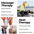 thumbnail image 3 of REATHLETE Xpress Rechargeable Knee Massager for Pain Relief, Leg Massager with Heat and Compression Relief, 3 of 7