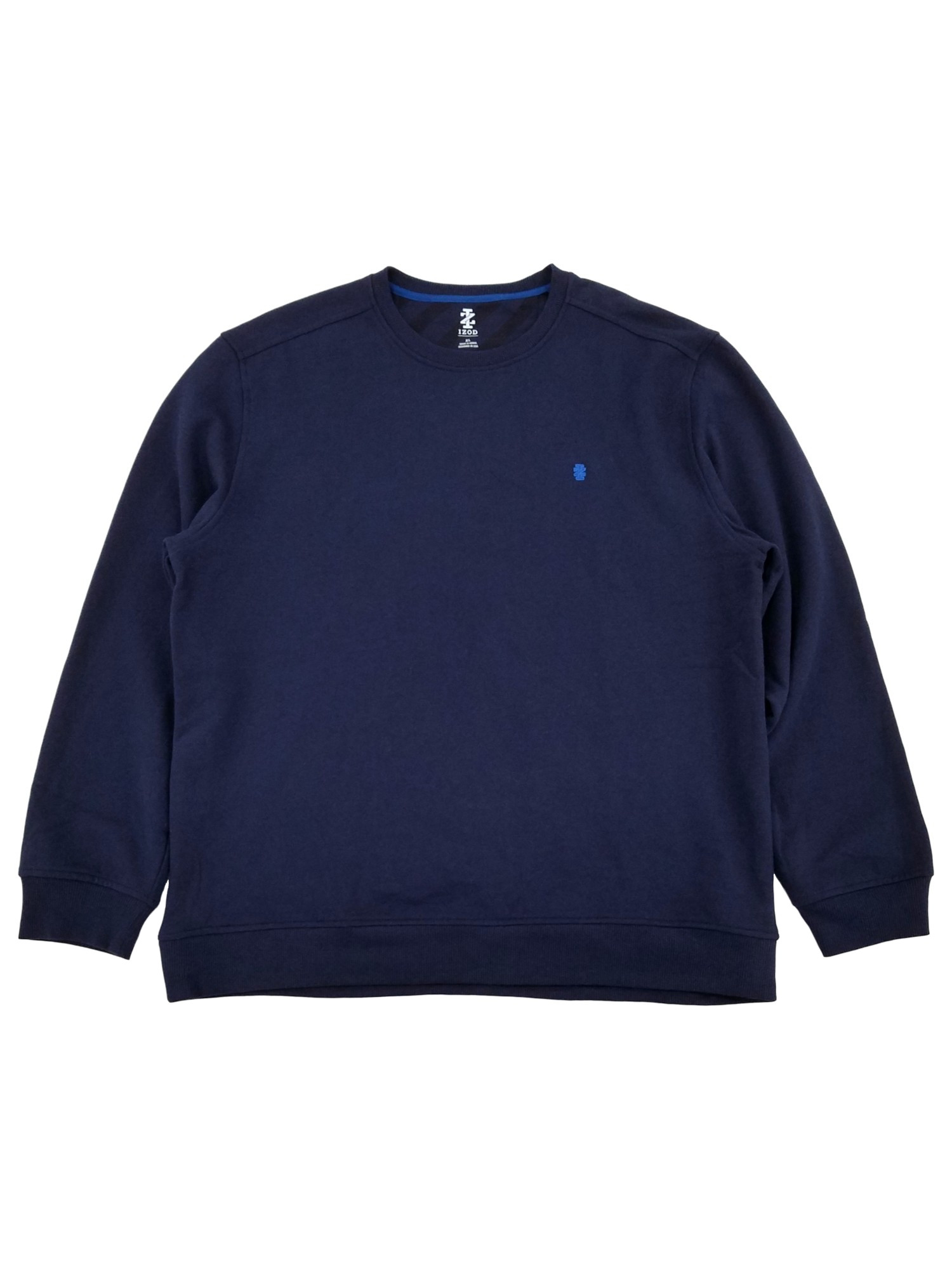 Izod Mens Peacoat Blue Long Sleeve 