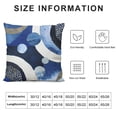 thumbnail image 5 of Shiartex Blue Boho Pillow Covers  Mid Century Modern Decorative Aesthetic Colorful Throw Pillow Cushion Covers Abstract Geometric Minimalist Pillow Covers for Sofa Bed Indoor Home Decor, 5 of 5