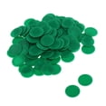 thumbnail image 2 of 100 Unids / Pack Plástico ABS 23 Bingo Fichas de Póquer Fichas de Juguetes Verde CUTICAT Fichas de juego de bingo, 2 of 8