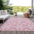 thumbnail image 6 of Addison Rugs Chantille Indoor/Outdoor Transitional Scrolls Pink Washable Rectangle Rug, 9' x 12', 6 of 6