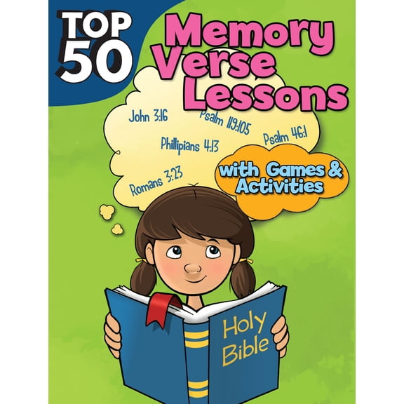 Top 50: Top 50 Memory Verses with Games and Activities (Paperback)