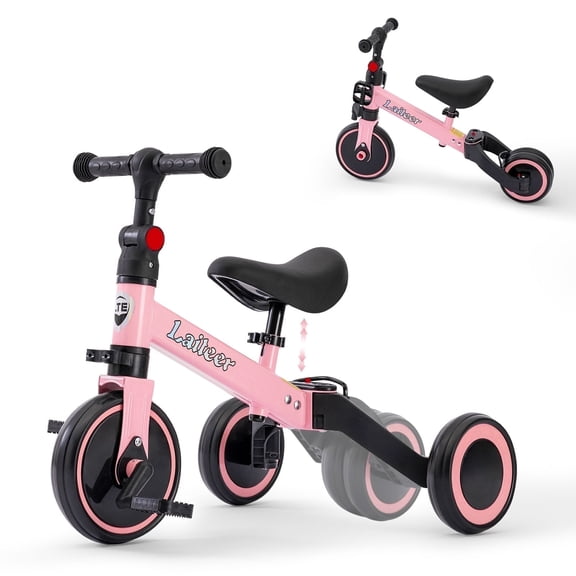 Erivess 3-in-1 Toddler Trike Balance Bike