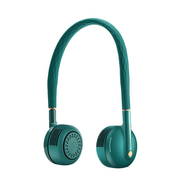 Cuello Colgante Ventilador Personal Usb Diseño De Auriculares Ventilador Deportivo Portátil Para Oficina En Casa Viajes Al Aire Libre Advancent HA047676-03