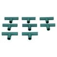 thumbnail image 1 of Tee Connector, 8Pcs Garden Accessory Garden Stake Adapter  for Shelves for Frames, 1 of 8