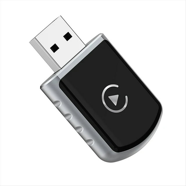Dongle CarPlay Sans Fil 2-en-1, Adaptateur Android Auto Sans Fil, Boîtier Intelligent IA pour Voiture avec CarPlay Filaire, 1 * CarPlay Android Auto Box