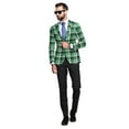thumbnail image 1 of Elina fashion Men's Formal Blazer Jacket Comfort Stretch Suit Jacket, 1 of 8