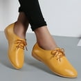thumbnail image 6 of YLYL Womens Oxfords Shoes Lace up Pointed Toe Slip-On Casual Dress Walking Driving Flats, 6 of 7