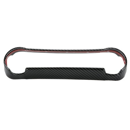

Central Control Air Conditioning Panel Cover Trim Frame Carbon Fiber Style Decor Replacement for RAV4 20192021