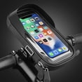 thumbnail image 3 of Bicycle Cell Phone Holder Handlebar Bag Waterproof with 360° Rotation, 3 of 10