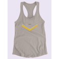 thumbnail image 3 of Unstoppable Slogan Racerback Tank Women -Image by Shutterstock, Female Large, 3 of 4