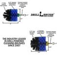 thumbnail image 5 of Drillbrush Blue Drill Powered Scrubbing Brush Heads - Professional Boat Detailing Accessories - Tank Scrubbing Brush Kit - Boat Hull Cleaning Tools, 5 of 7