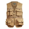 thumbnail image 3 of Outdoor Fly Multi Pockets for Fishing, , Hiking, Climbing, Traveling, Photography , Khaki,, 3 of 6