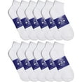 thumbnail image 6 of SOCKS'NBULK Womens Cotton Cheapest Quarter Ankle Socks, Donation Homeless, Light weight Bulk Wholesale (120 Pairs Womens White), 6 of 6
