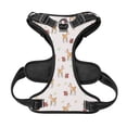 thumbnail image 5 of XMXY No Pull Dog Harness, Deer Squirrel Wild Forest Adjustable Reflective Pet Harness with Oxford Vest, Small Size, 5 of 9