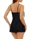 thumbnail image 4 of Traje de baño dividido grande y cómodo para mujer Conjunto de traje de baño delgado con estampado de volantes elegante OAVQHLG3B Store  lin121212, 4 of 4