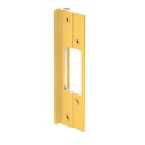 Prime-Line Gold Anodized Latch Bolt Guard Plate