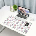 thumbnail image 6 of Kdxio Rose Flower B Print Large Gaming Mouse Pad,Non-Slip Base,Water Resist Keyboard Pad for Gamer,Office & Home,29.5 x 15.8 in, 6 of 9