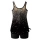 thumbnail image 3 of Traje de baño de 2 piezas para mujer, trajes de baño para mujer, traje de baño de dos piezas con estampado y lazo para mujer de tallas grandes, shorts de baño para mujer, 3 of 3