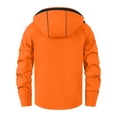 thumbnail image 7 of Sevevn Men Rain Jacket Hooded Regular Fit Waterproof Mesh Lined Fabric Dual Chest Zip Pockets Side Zip Pockets Neon Zipper Trim Cuffs For Hiking Wear, 7 of 7