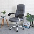 thumbnail image 2 of ORUYROP Housse d'Accoudoir de Chaise de Bureau Extensible Résistante à l'Eau en Spandex Extensible Jacquard Housse de Chaise d'Ordinateur pour Chaises de Bureau Accoudoir Noir, 2 of 7