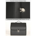 thumbnail image 3 of Yeacher Automobile Trunk Storage Case Foldable Detachable Leather Sundries Clear Up Large Capacity Storage Case, 3 of 8