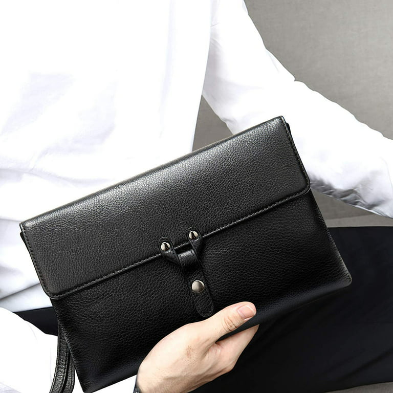luxury mens clutch bag