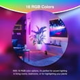 thumbnail image 6 of URTOM RGBW Christmas Spot Lights Indoor 6W Up Lights with Remote Control 16 Color Changing Uplighting LED Dimmable Uplights for Parties Plant Decor, 6 of 8