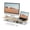 Oak, variant on Fenge Dual Monitor Stand Riser, 31.5 inch Long Monitor Stand for Desk
