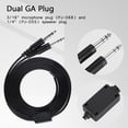 thumbnail image 4 of Cable de Repuesto DIY Para Auriculares de Aviación ANGGREK Dual GA 2 metros, 4 of 8