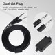 thumbnail image 1 of Cable De Repuesto Para Auriculares De Aviación Cable De Repuesto Diy Para Auriculares De Aviación Abs 2M 2.2Yd Cable De Repuesto Diy Para Auriculares De Aviación Avión 1 4'', 1 of 7